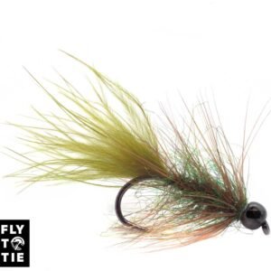 woolly bugger muselė