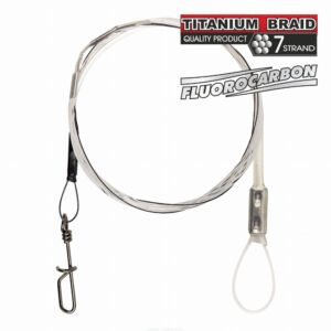 Titaninis pavadėlis lydekoms