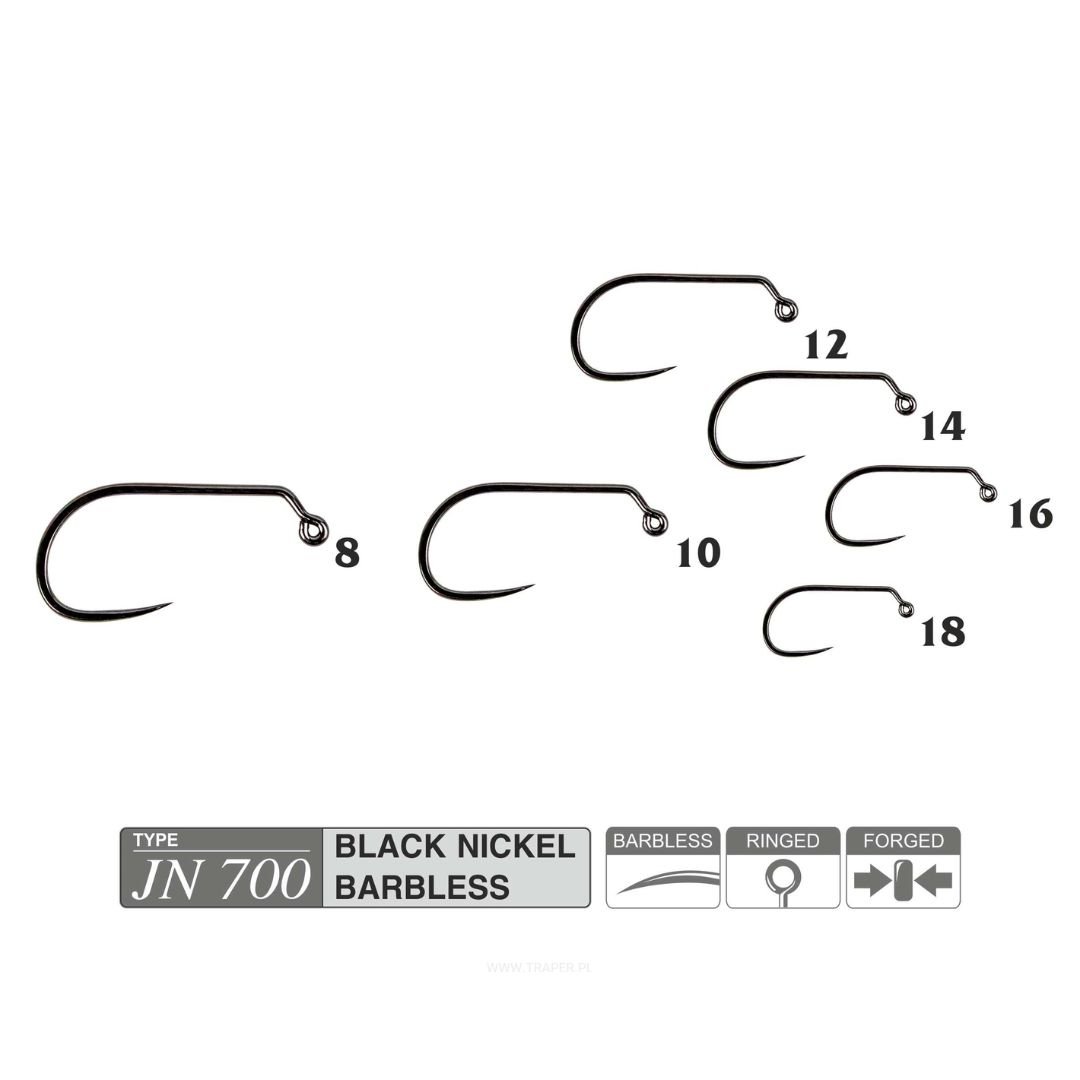 JN700 kabliukai nimfai